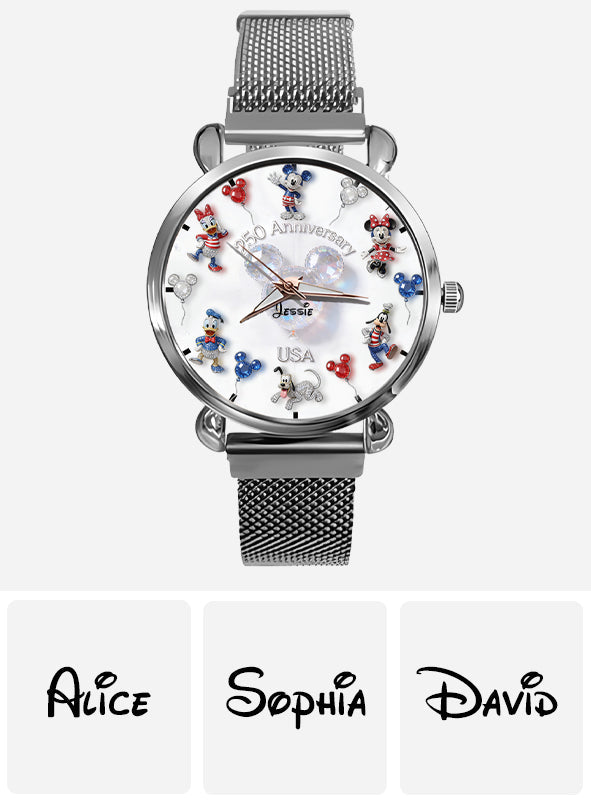 Friends 250 Anniversary - Personalized Mouse Women Hand Watch