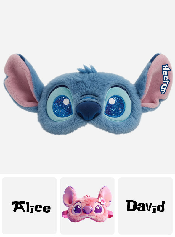 Ohana Means Family - Personalized Ohana Cooling Sleep Mask