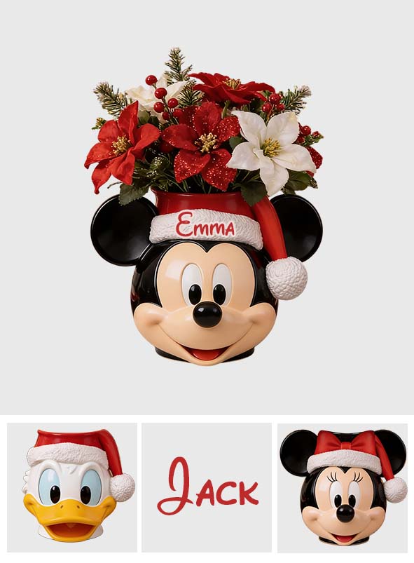 Magical Friends Dinner Table Decoration - Personalized Mouse Acrylic Pot