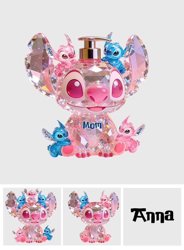 Ohana Means Family - Personalized Ohana Soap Dispenser