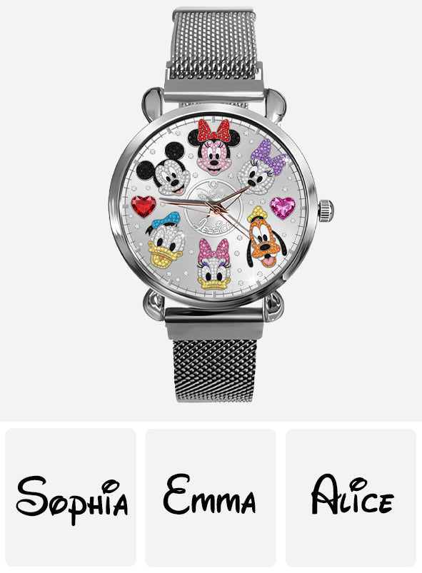 Magical World - Personalized Mouse Women Hand Watch