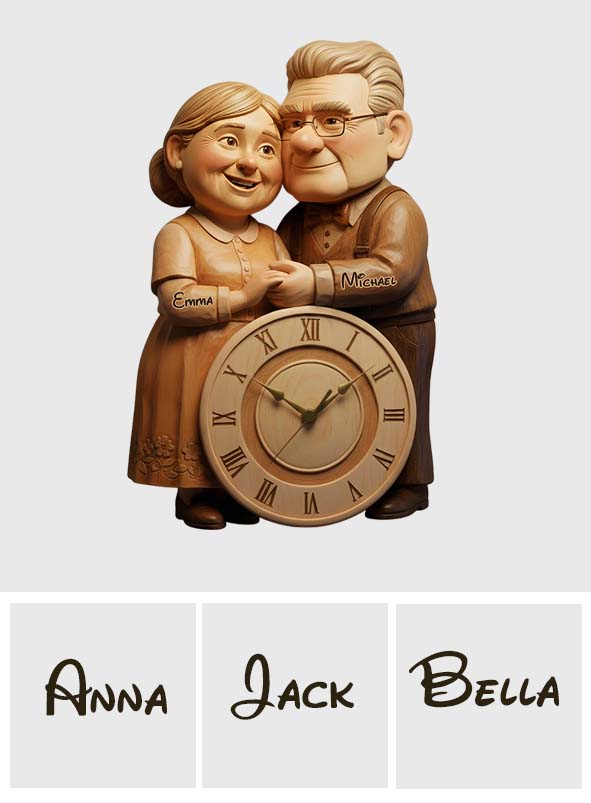 You Are My Greatest Adventure - Personalized Couple LED Light Wall Clock