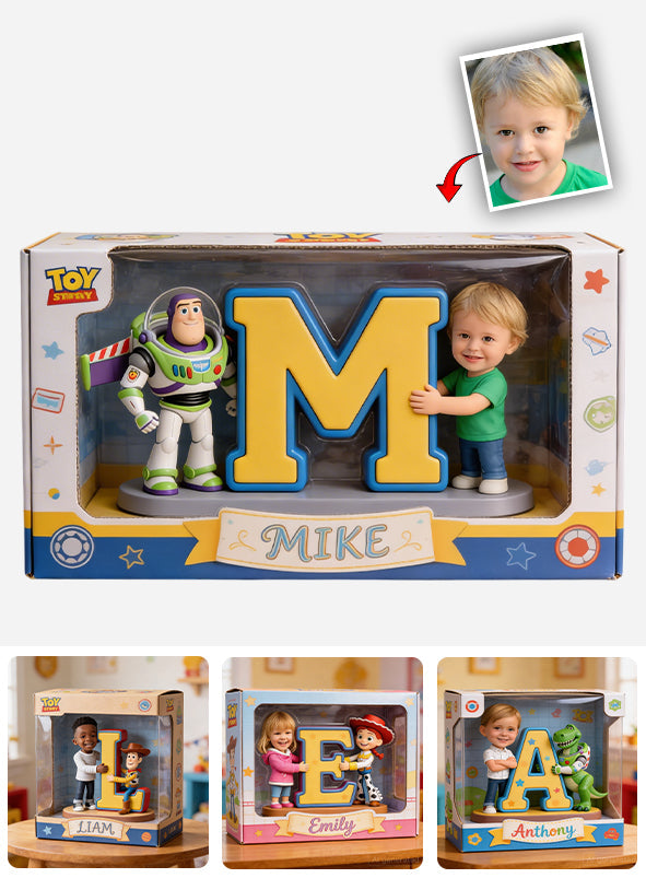 Custom Character, Alphabet Letter - Personalized Movie For Kids Custom Shaped Acrylic Plaque