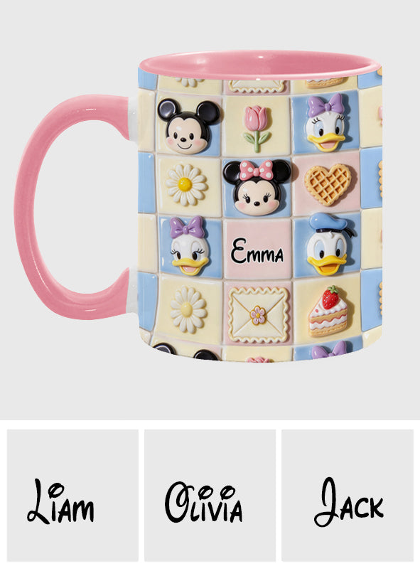 Believe In Magic - Personalized Mouse Accent Mug