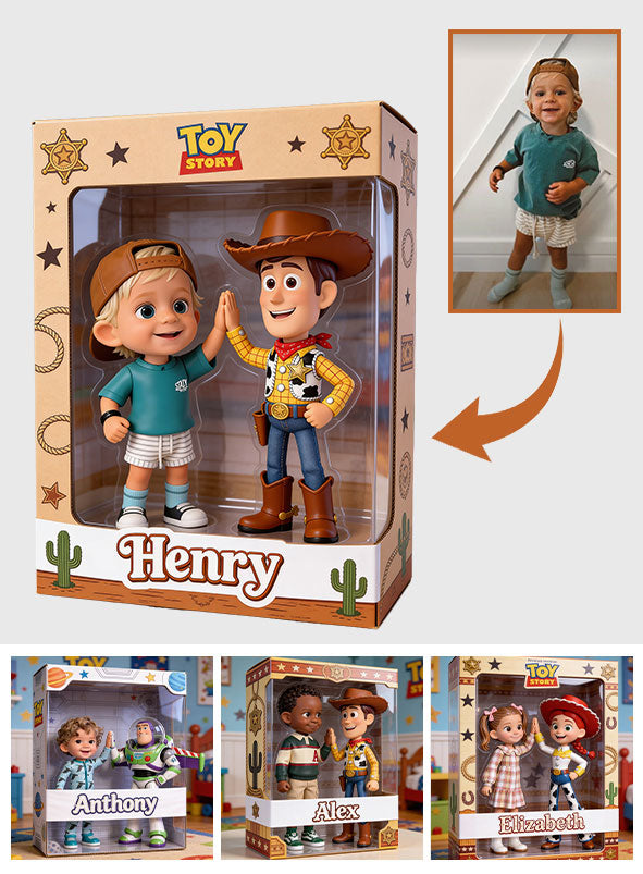 Custom Any Photo - To Infinity And Beyond - Personalized Movie For Kids Custom Shaped Acrylic Plaque