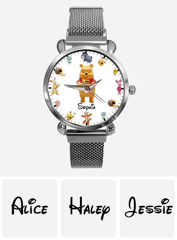 Lovely Honey Bear Pig Tiger - Personalized Mouse Women Hand Watch