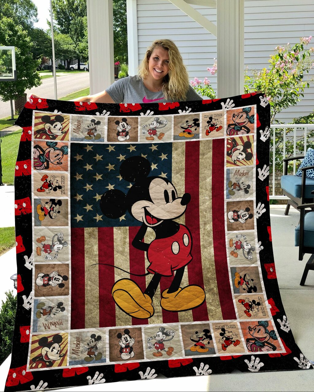 Love Mouse Mouse Quilt 0523