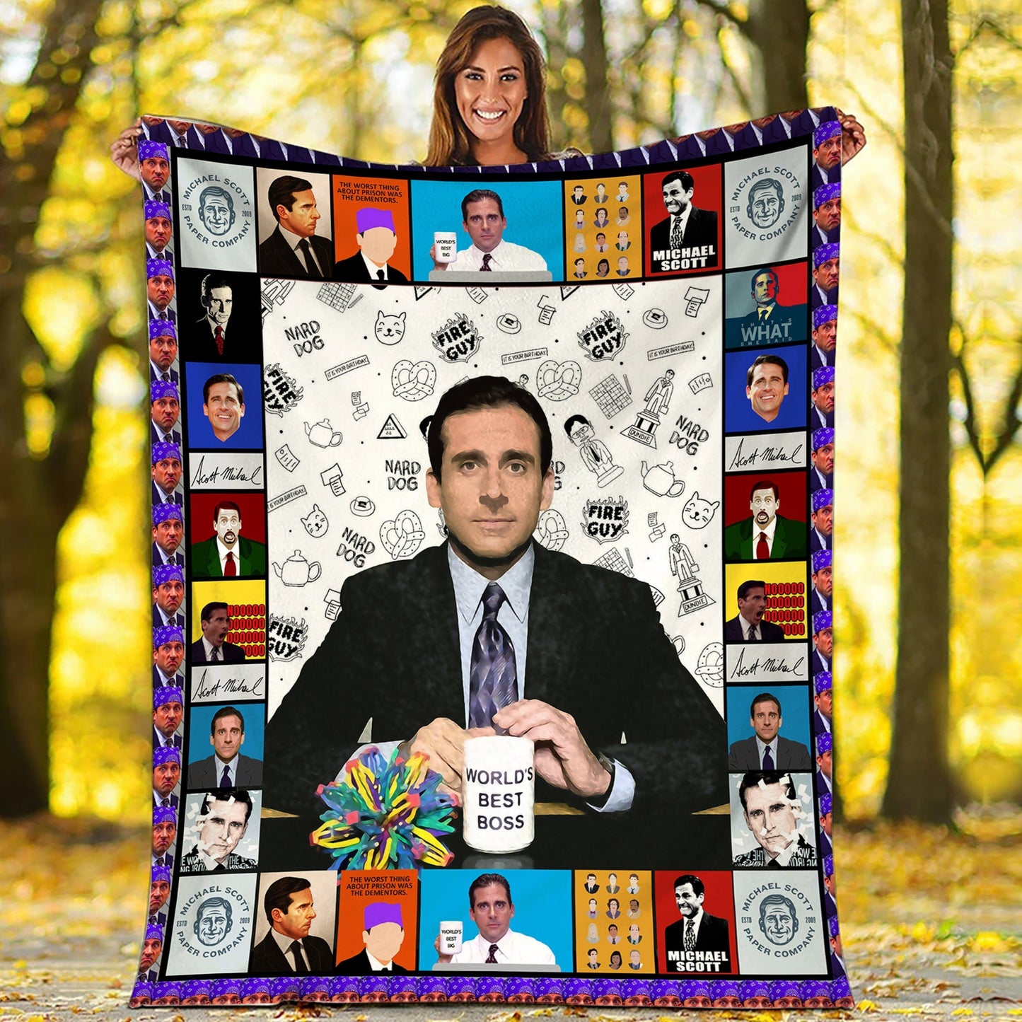 World Best Boss - Blanket 1122