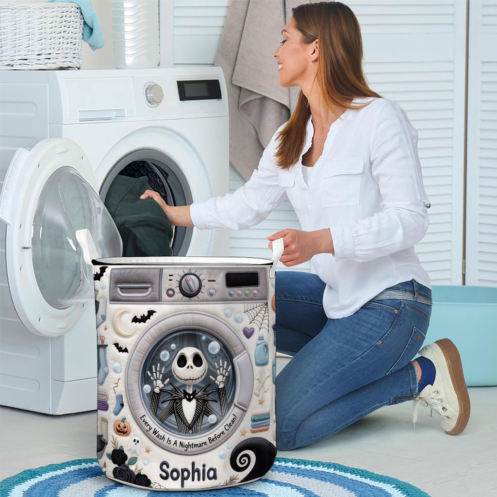 Every Wash Is A Nightmare Before Clean! - Personalized Nightmare Storage Basket