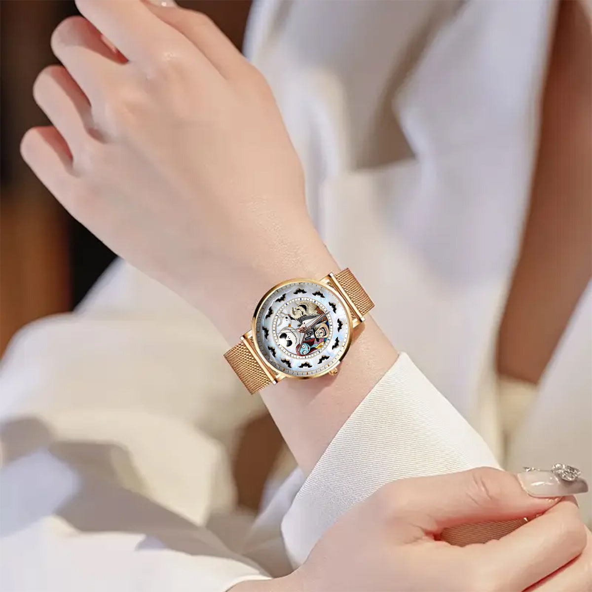 The Nightmare - Personalized Nightmare Women Hand Watch