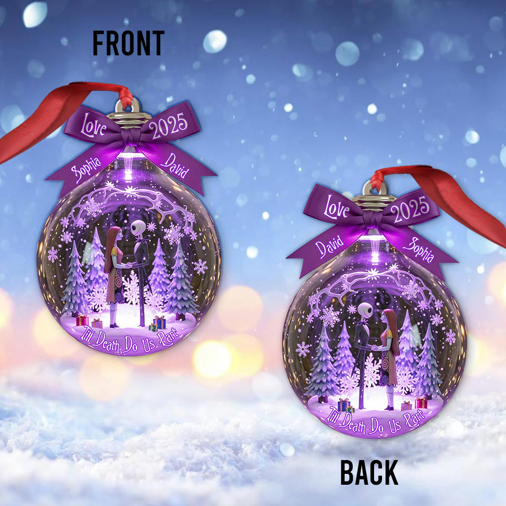 Till Death Do Us Part - Personalized Nightmare Ornament