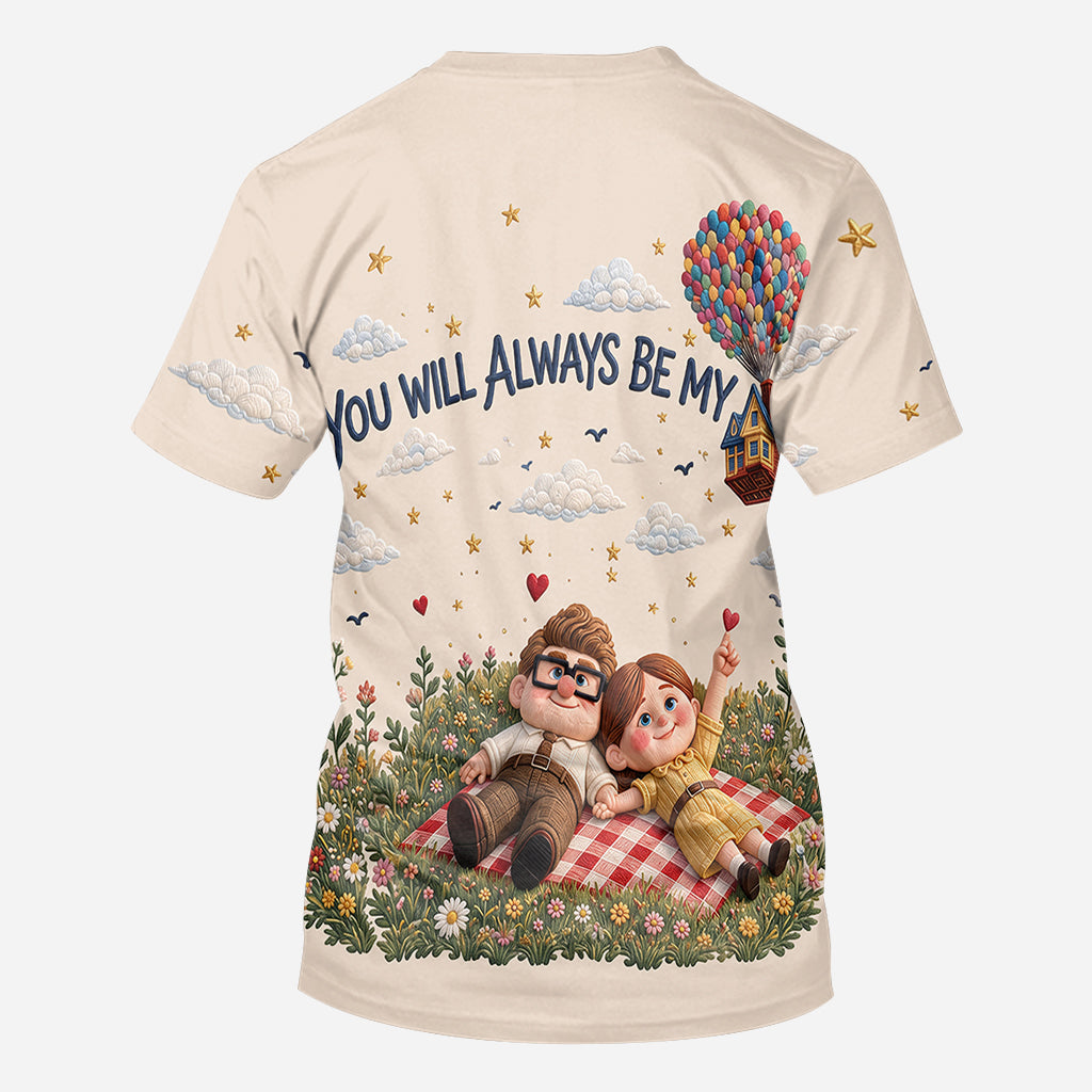 You Will Always Be My Greatest Adventure - Personalized Couple All Over Shirt