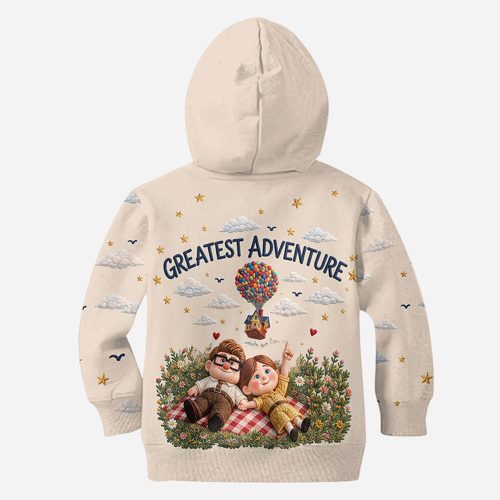You Will Always Be My Greatest Adventure - Personalized Couple All Over Shirt