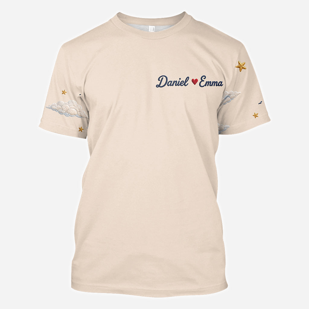 You Will Always Be My Greatest Adventure - Personalized Couple All Over Shirt