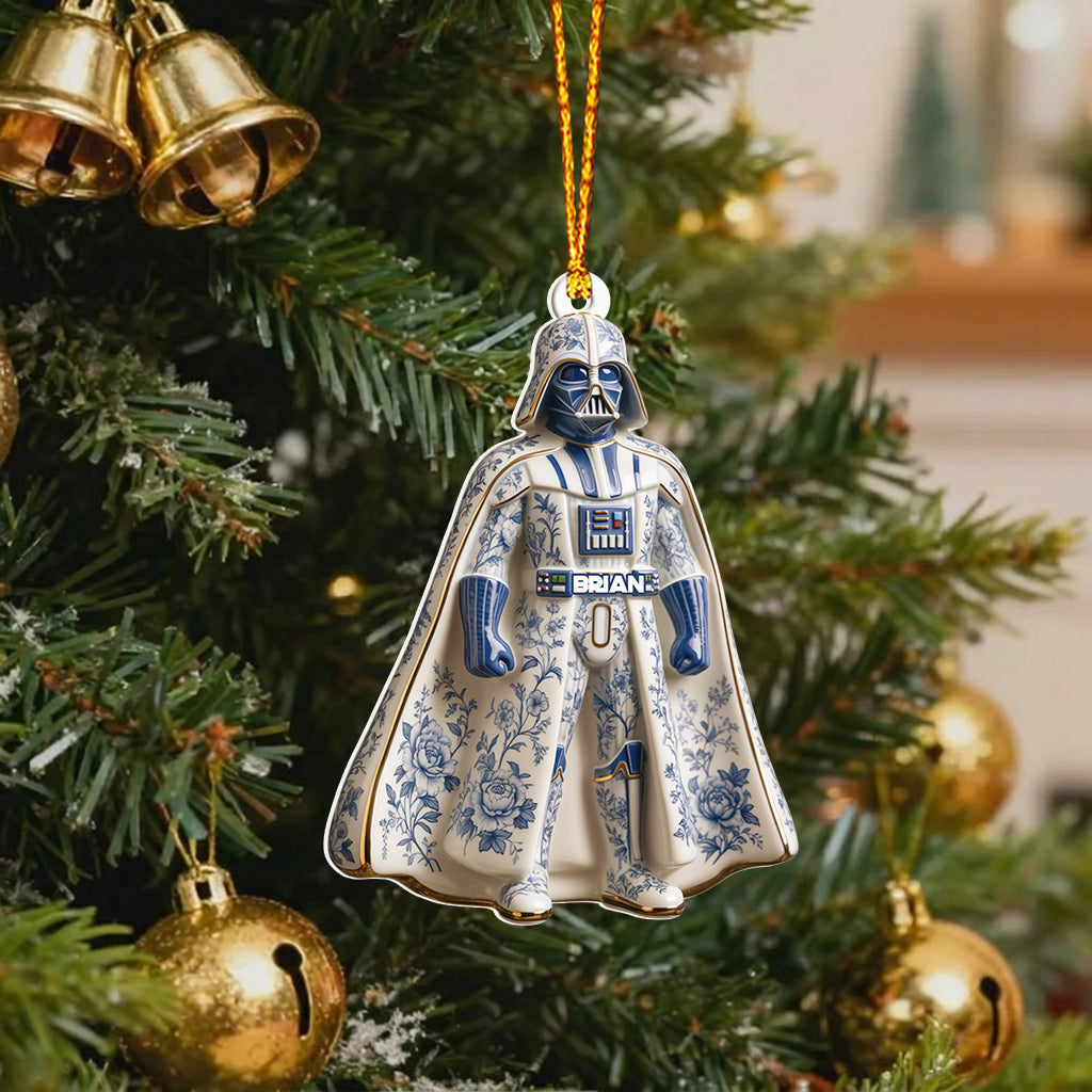 Dashing Through The Snow - Personalized The Force Premium 3D Ornament