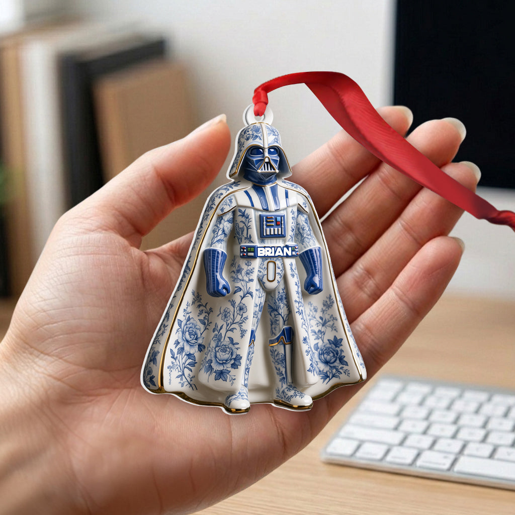 Dashing Through The Snow - Personalized The Force Premium 3D Ornament