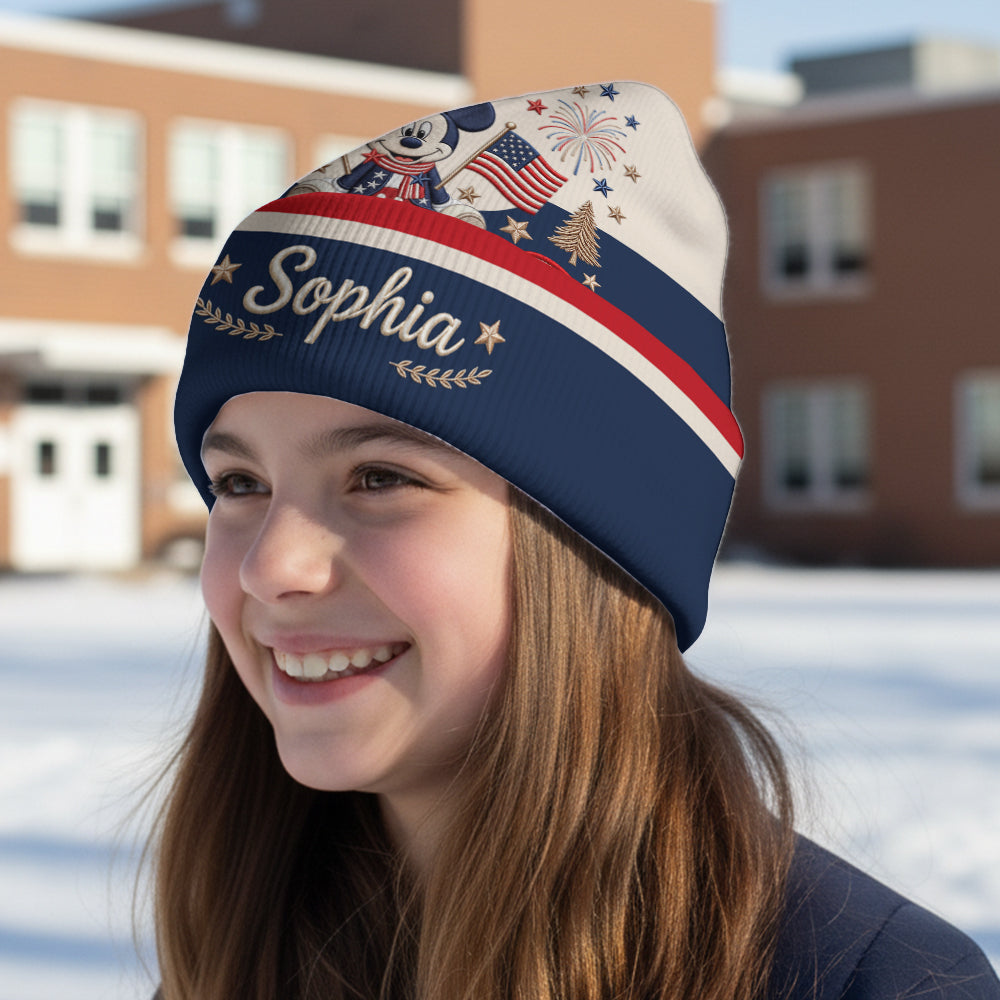 250 Anniversary - Personalized Mouse Beanie Hat