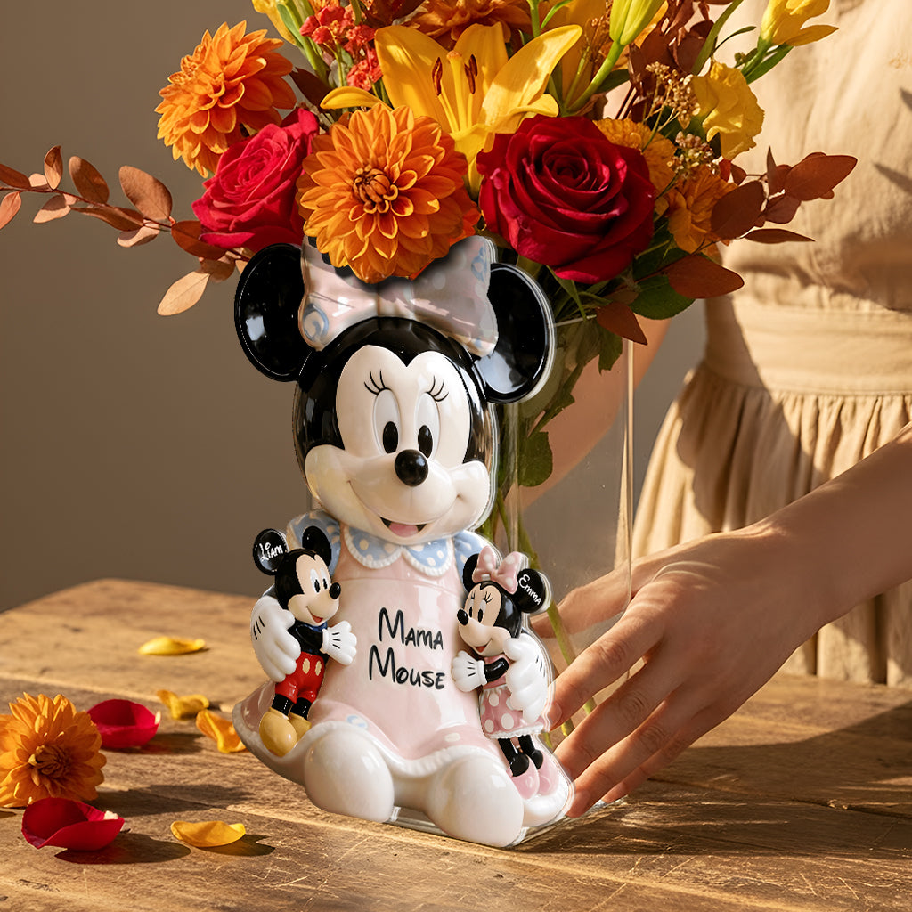 Mama Mouse - Personalized Mouse Acrylic Pot