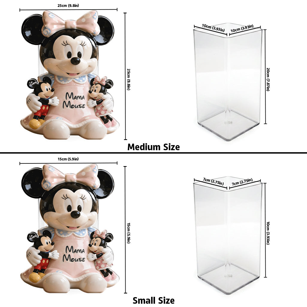 Mama Mouse - Personalized Mouse Acrylic Pot