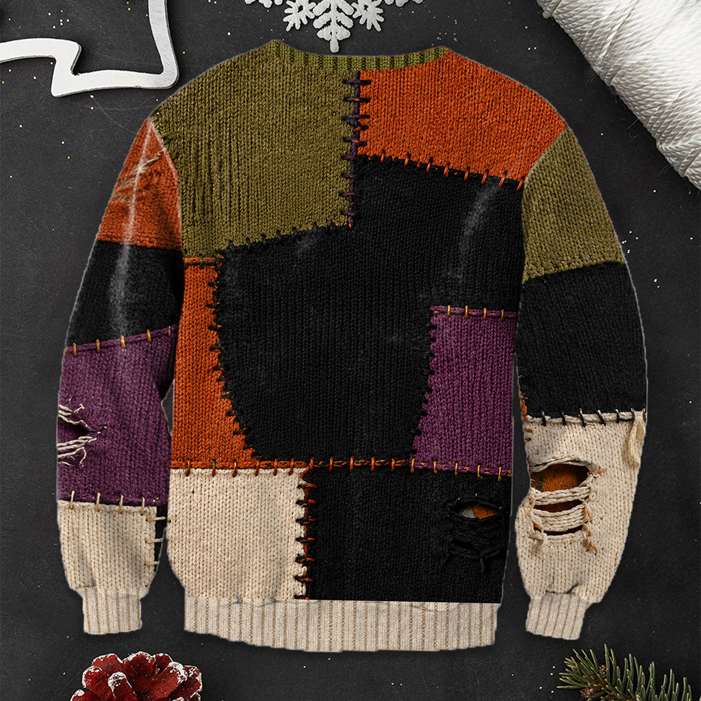 Skeleton - Personalized Nightmare Ugly Sweater
