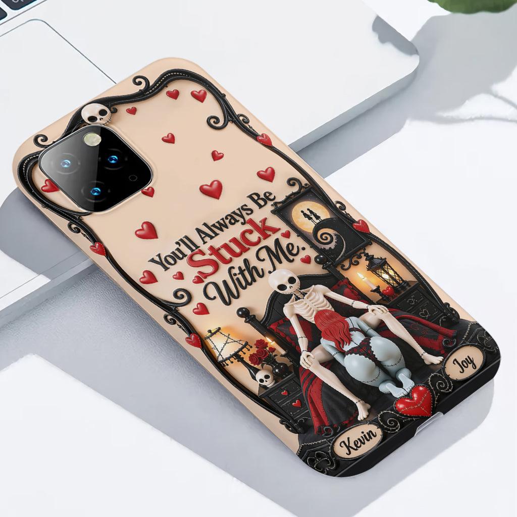 Naughty Nightmare - Personalized Nightmare Tumbler With Phone Case