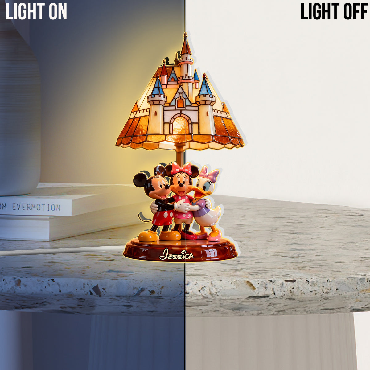 Magic Lights - Personalized Mouse Acrylic LED Night Light