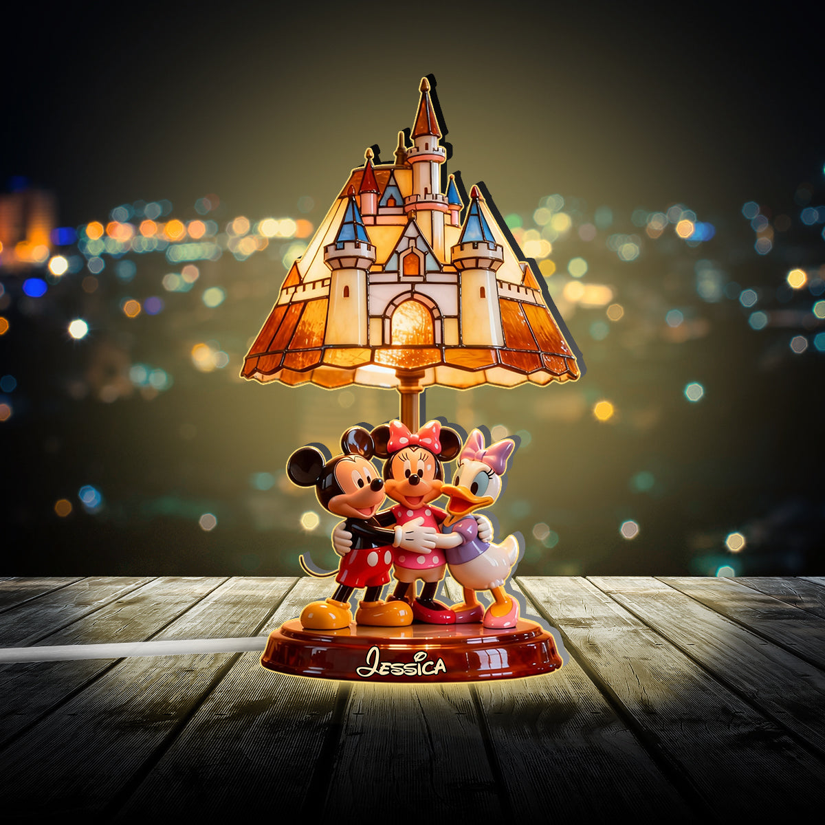 Magic Lights - Personalized Mouse Acrylic LED Night Light