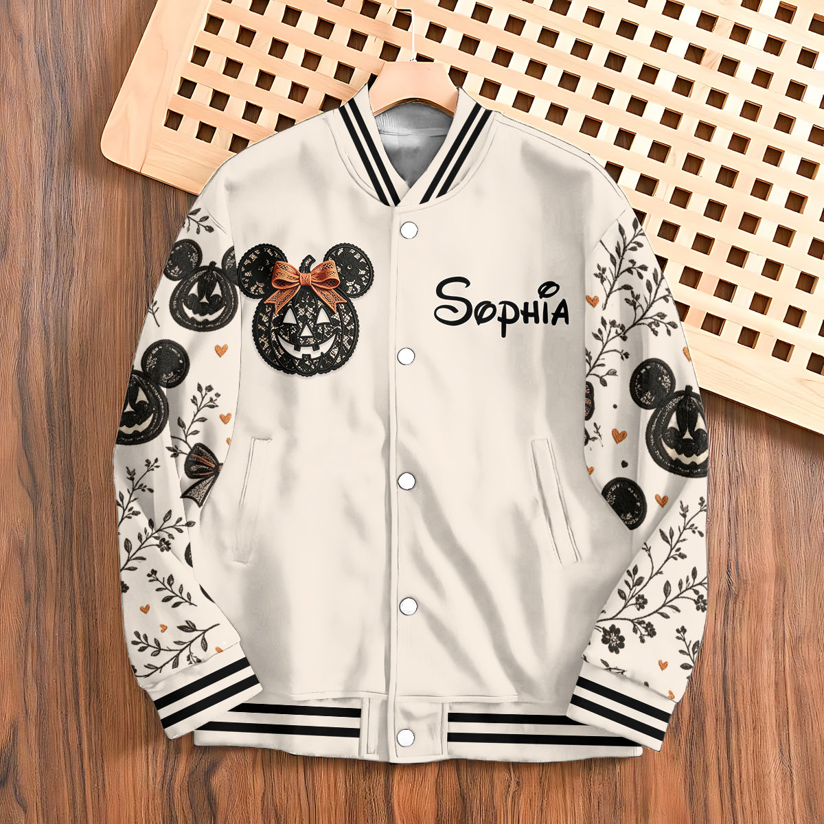 Belive In Magic - Personalized Mouse Varsity Jacket