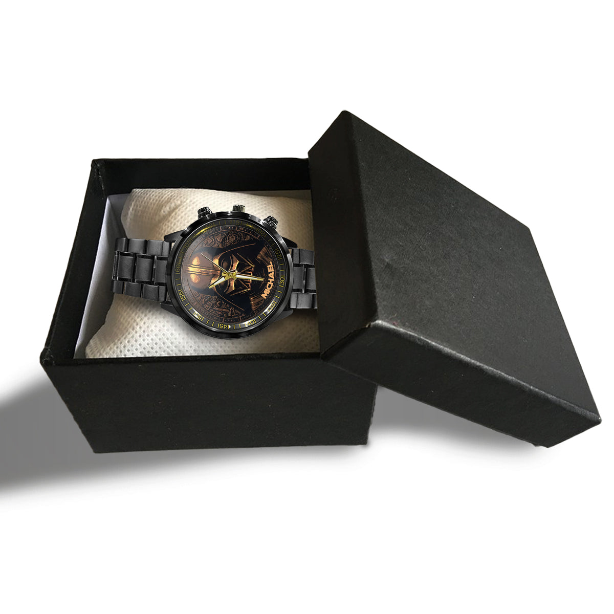 Hello Darkness - Personalized The Force Hand Watch