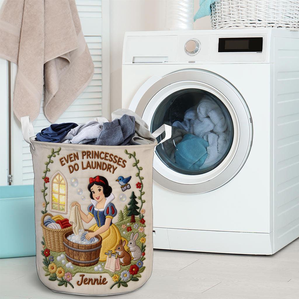 Even Princesses Do Laundry - Personalized Beautiful Princess Storage Basket
