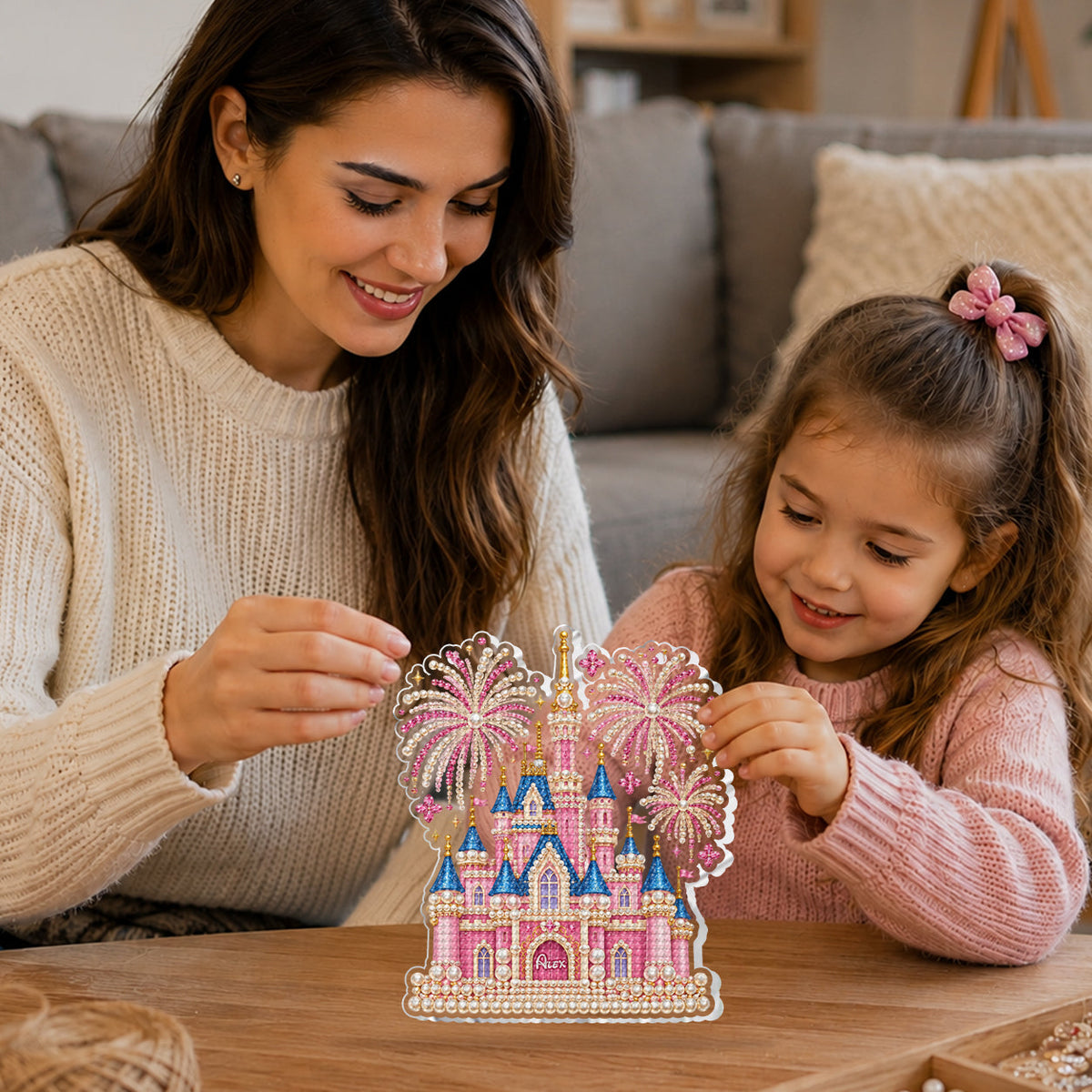 Magic Castle - Personalized Dream Trip Diamond Painting Ornament Kit