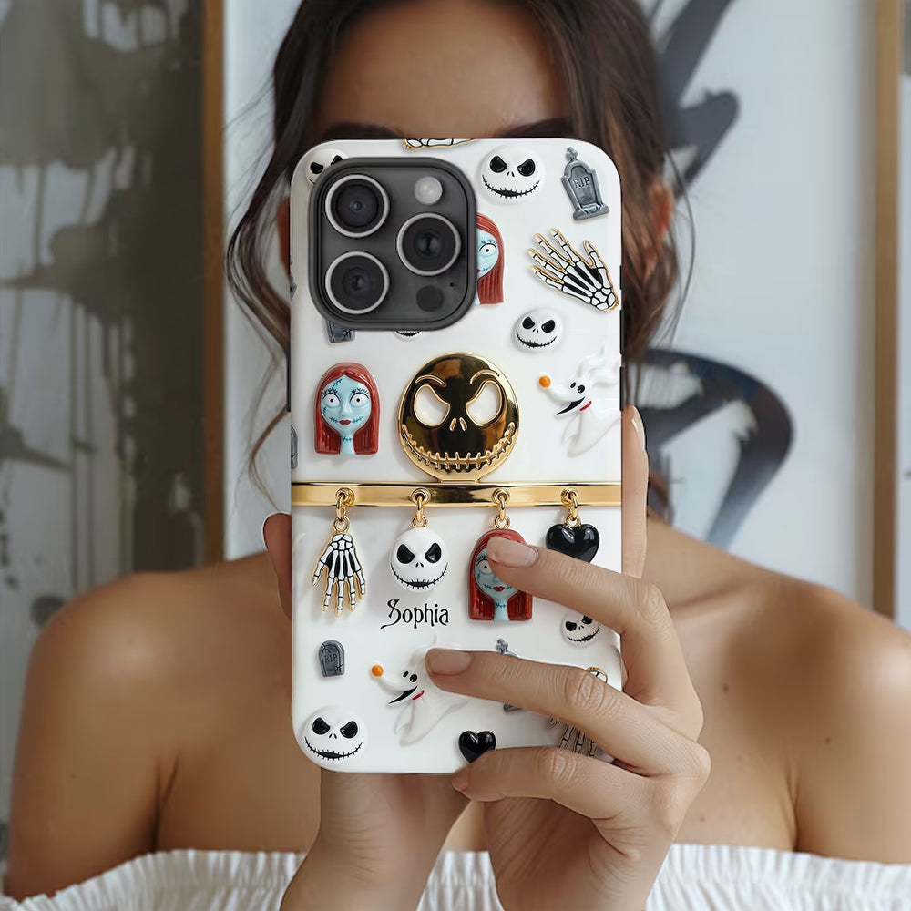 Dark Charms - Personalized Nightmare Full Print Phone Case