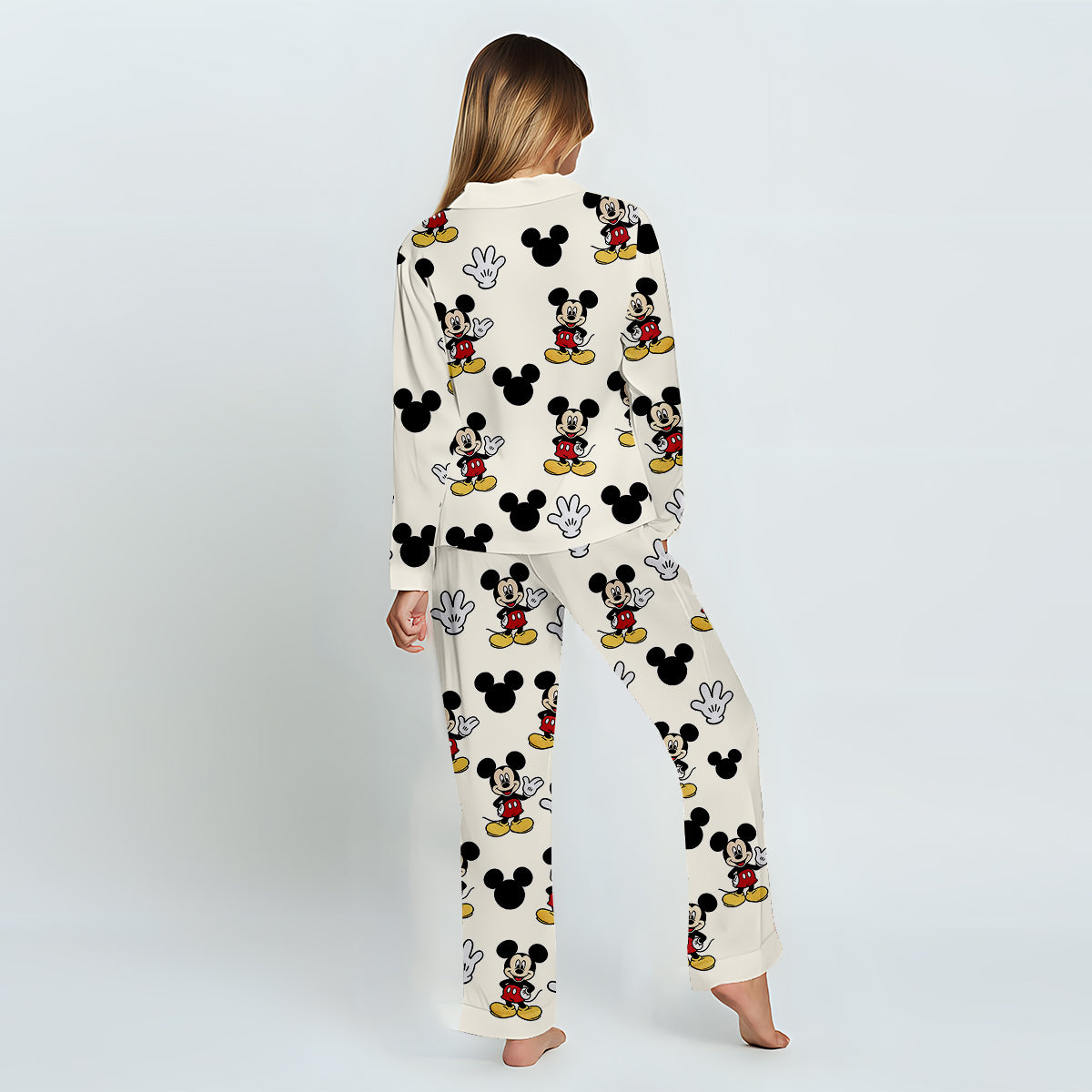 Friends - Personalized Mouse Button Down Pajamas