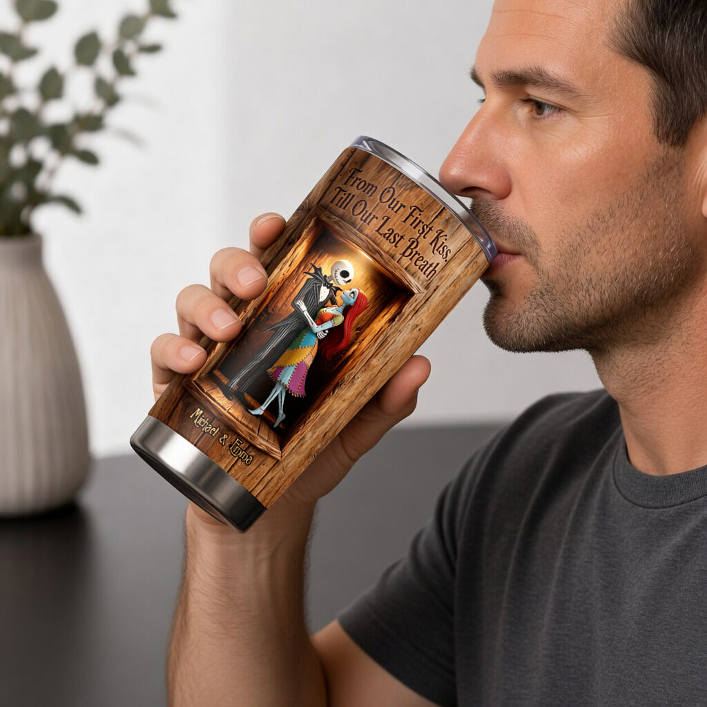 From Our First Kiss - Personalized Nightmare Tumbler