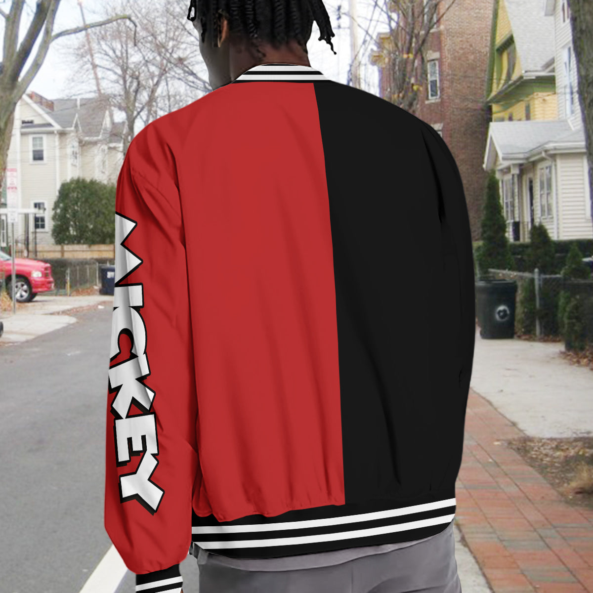 Big Ears Friend - Personalized Mouse Varsity Jacket