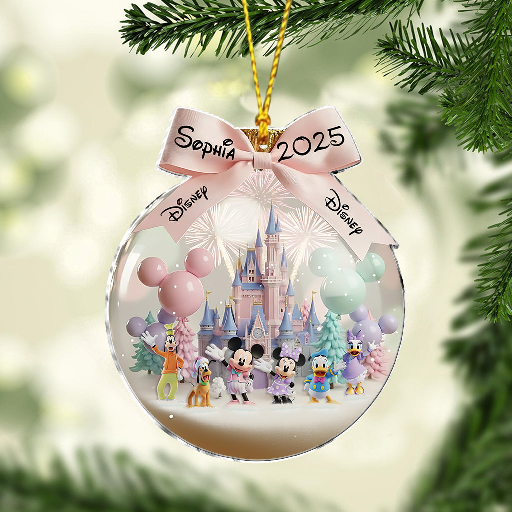 Magical Christmas - Personalized Mouse Ornament