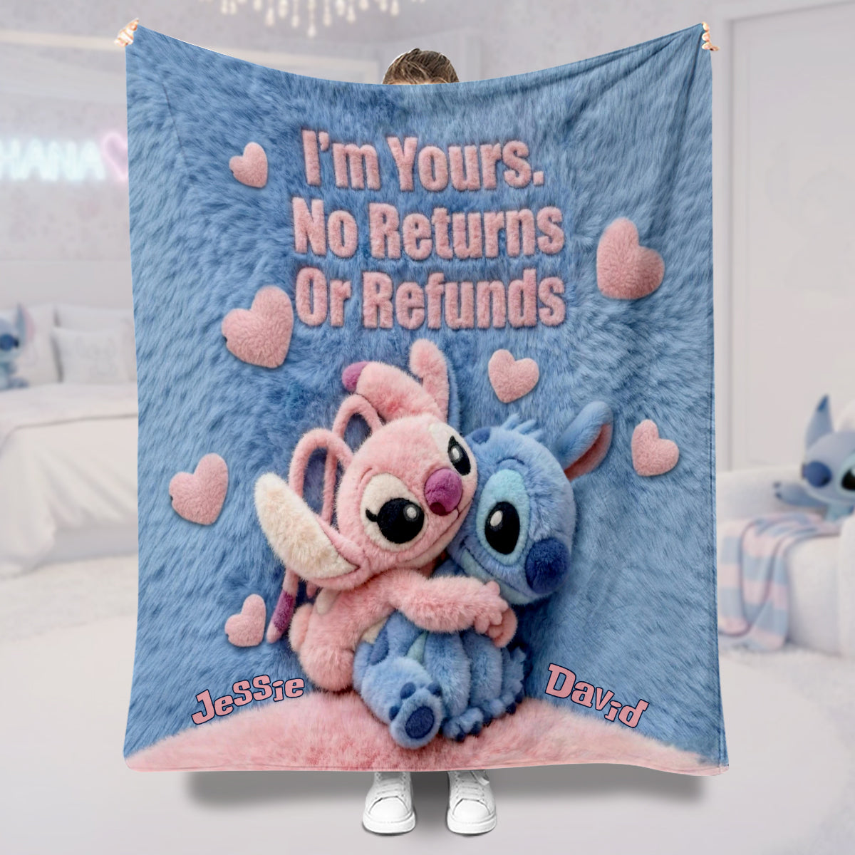 I'm Yours - Personalized Ohana Blanket