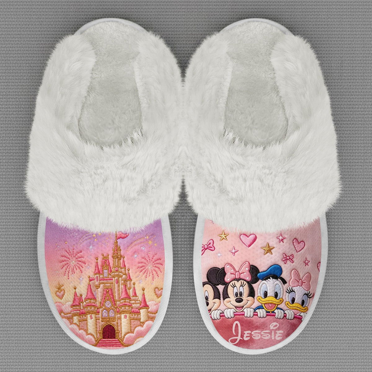 Love Magic - Personalized Dream Trip Open-Toe Slippers