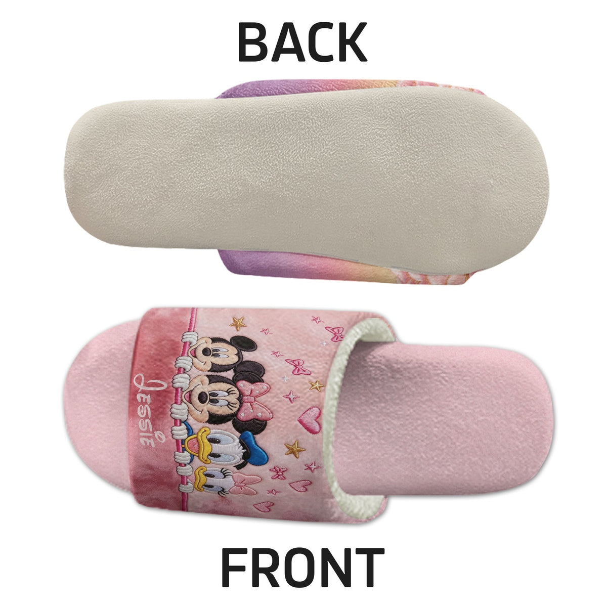 Love Magic - Personalized Dream Trip Open-Toe Slippers