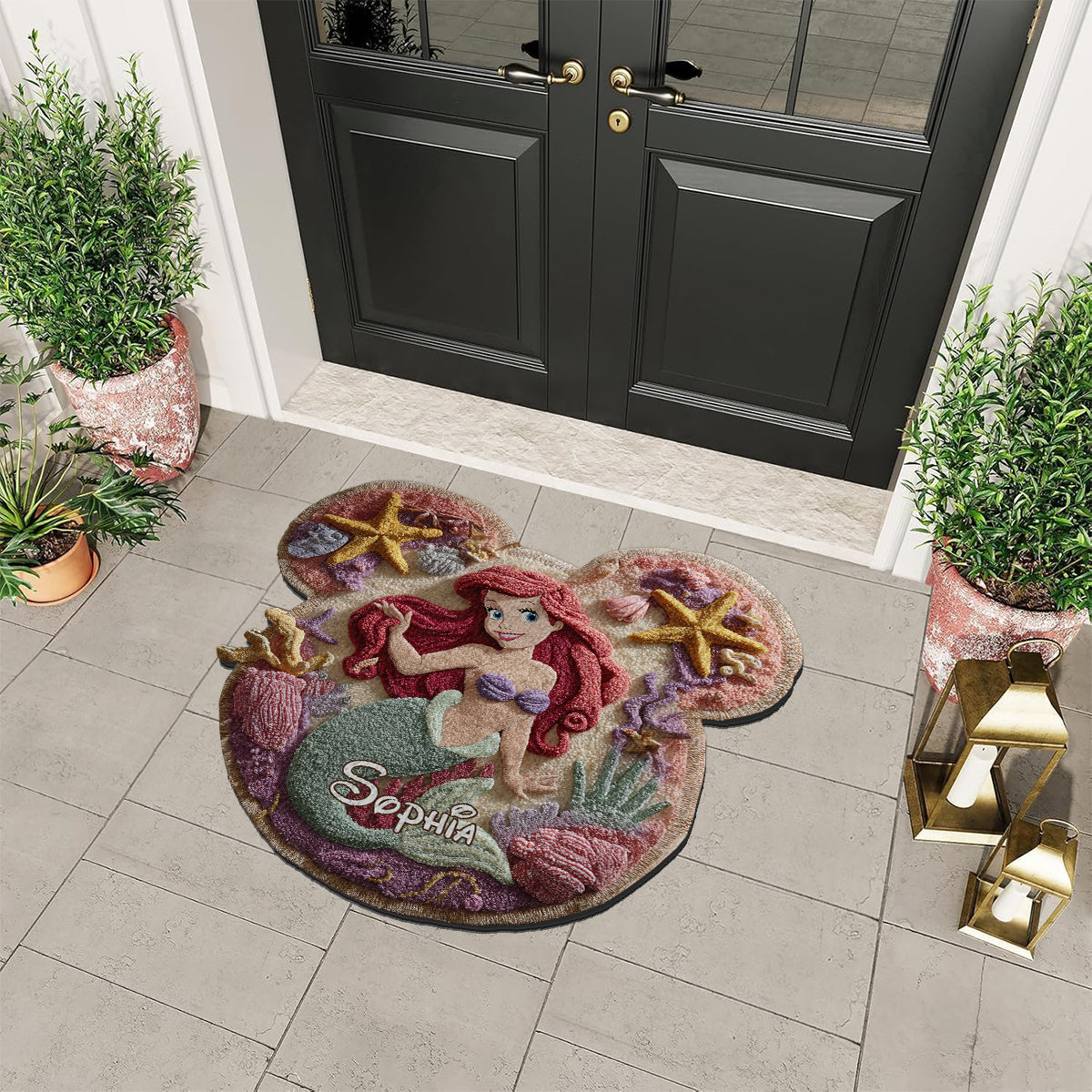 Magical Princess - Personalized Non-Slip Tufted Rug
