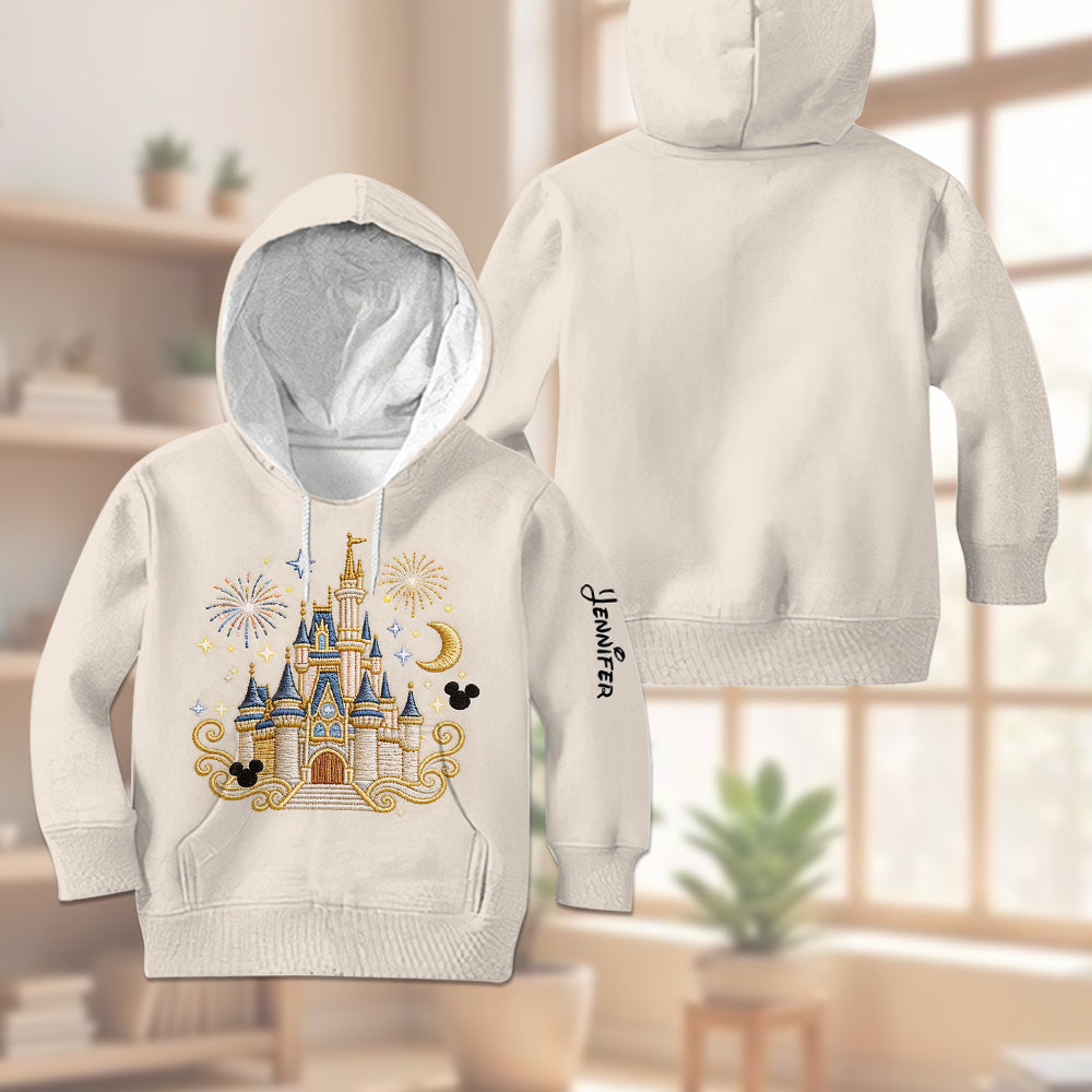 Believe In Magic - Personalized Dream Trip Kid Hoodie & Kid Jogger Sweatpants