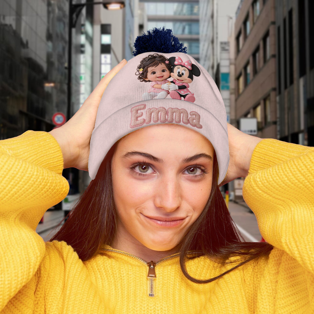 Any Photo, Any Character - Gift For Kids - Personalized Kid Beanie Hat