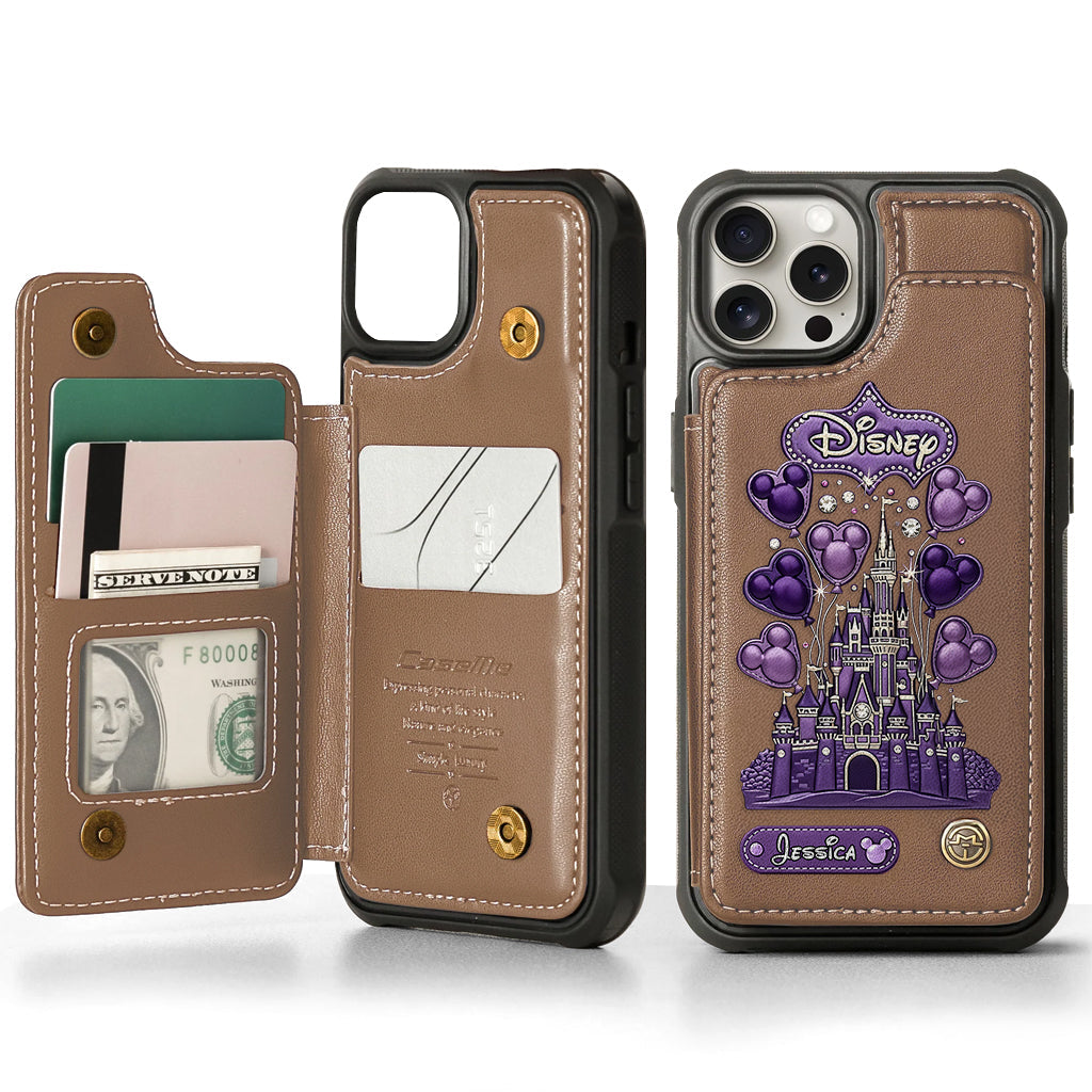 Magical World - Personalized Mouse Wallet Phone Case
