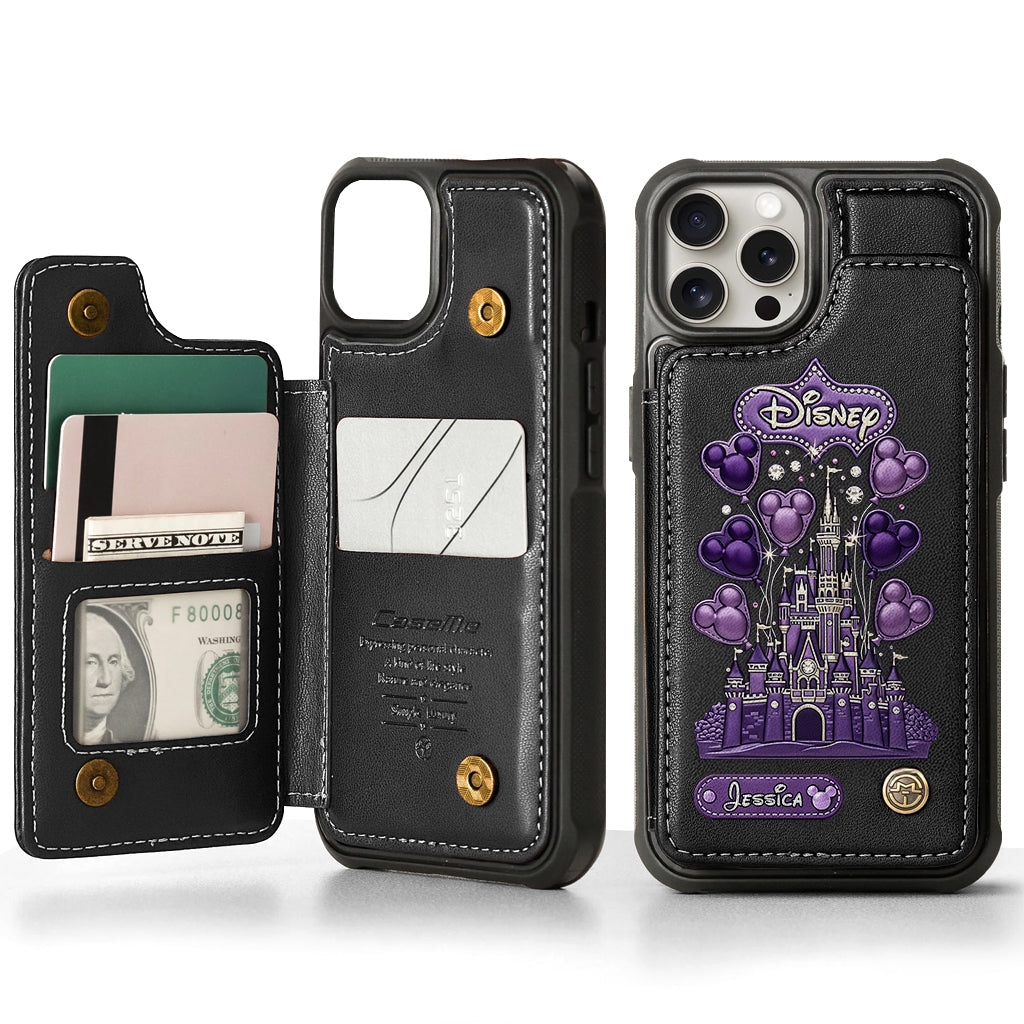 Magical World - Personalized Mouse Wallet Phone Case