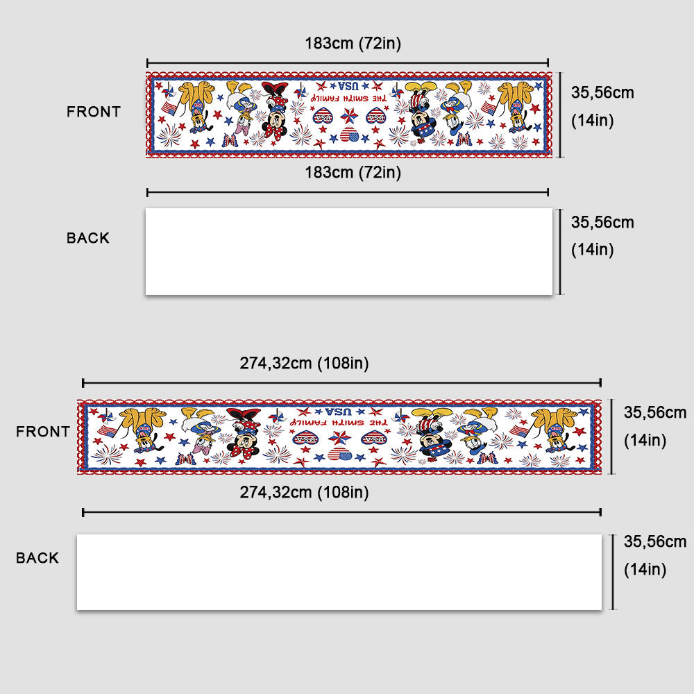 Magical Day - Personalized Mouse Table Runner
