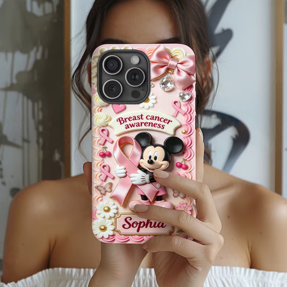 Breast Cancer Awareness - Personalized Breast Cancer Awareness Full Print Phone Case