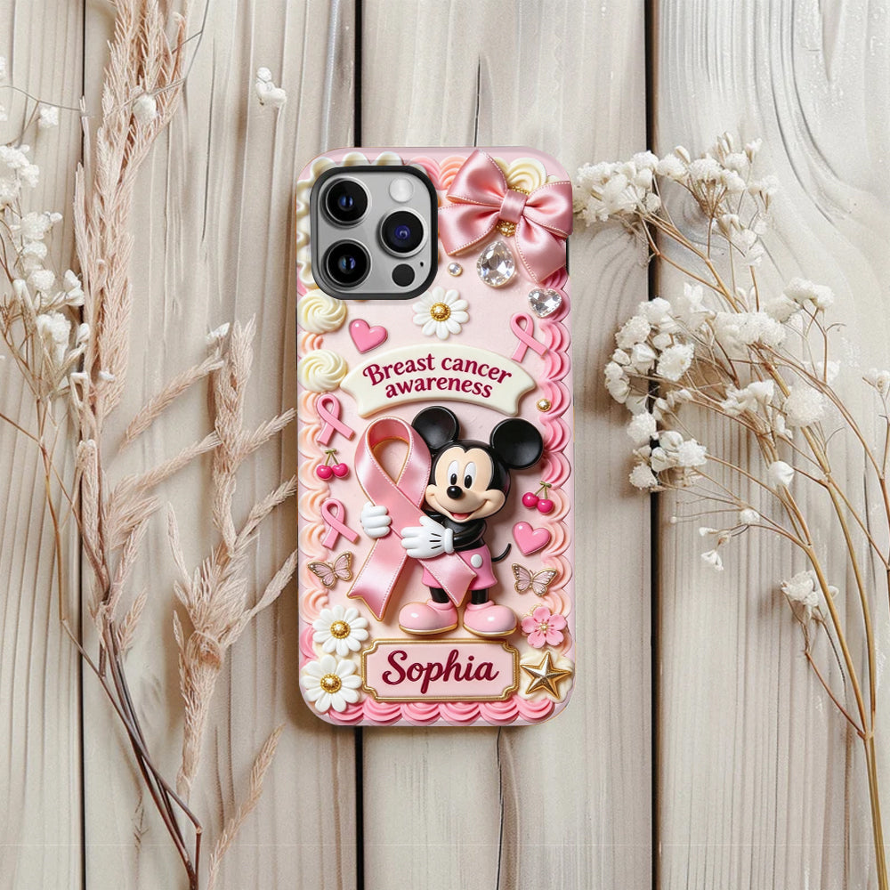 Breast Cancer Awareness - Personalized Breast Cancer Awareness Full Print Phone Case