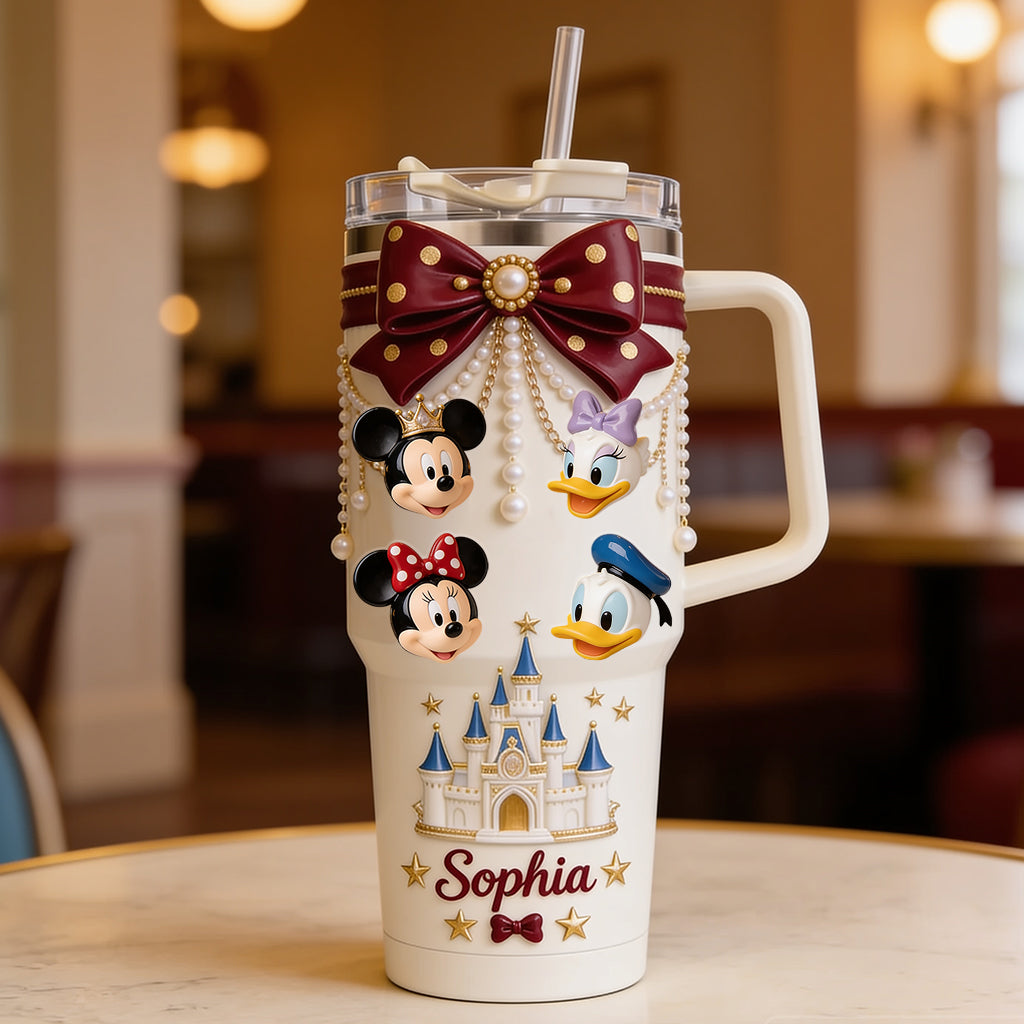 Friends - Personalized Dream Trip Tumbler With Handle