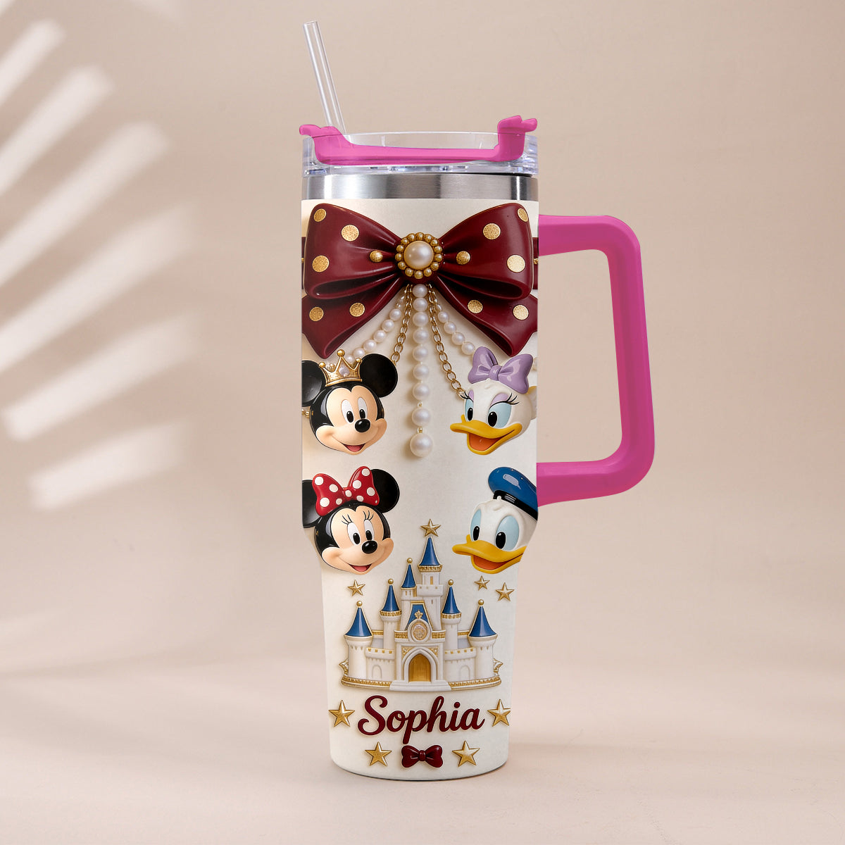 Friends - Personalized Dream Trip Tumbler With Handle