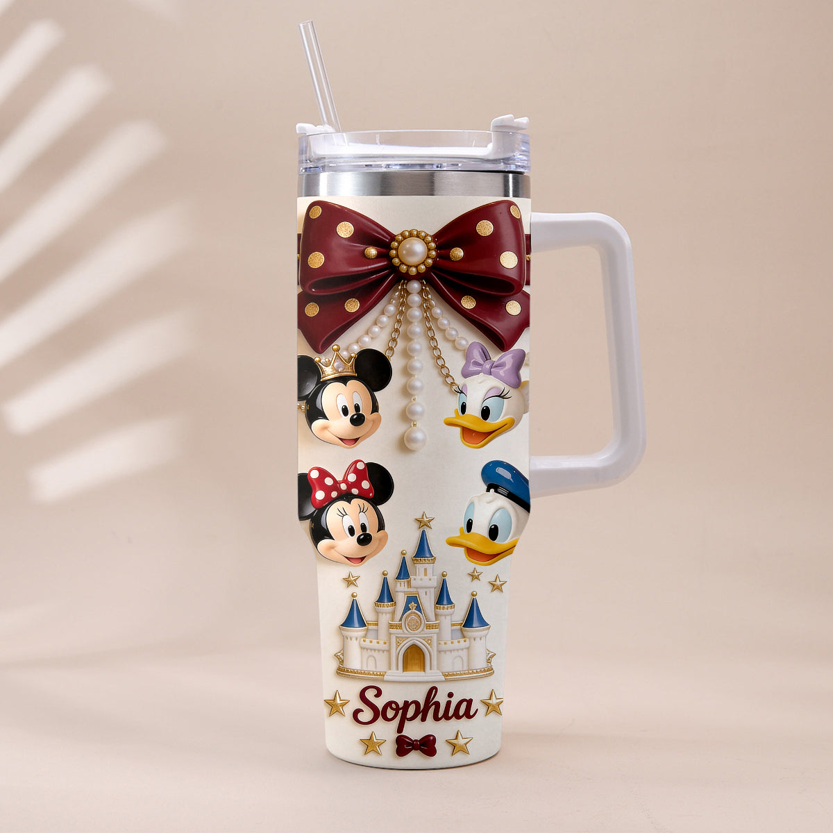 Friends - Personalized Dream Trip Tumbler With Handle